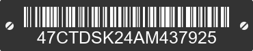 2010 DUTCHMEN MANUFACTURING Dutchmen Manufacturing 47CTDSK24AM437925 VIN decoded