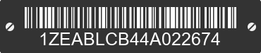2004 EZL MODEL EZWV/AWV 1ZEABLCB44A022674 VIN decoded