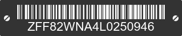 2020 FERRARI GTC4Lusso ZFF82WNA4L0250946 VIN decoded