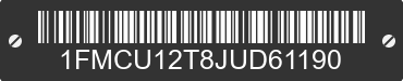 1988 FORD Bronco II 1FMCU12T8JUD61190 VIN decoded