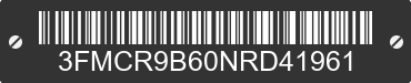 2022 FORD Bronco Sport 3FMCR9B60NRD41961 VIN decoded
