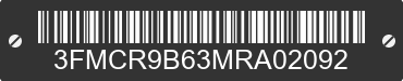 2021 FORD Bronco Sport 3FMCR9B63MRA02092 VIN decoded