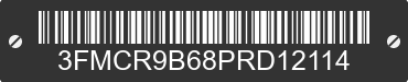 2023 FORD Bronco Sport 3FMCR9B68PRD12114 VIN decoded