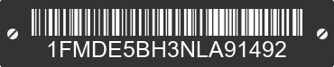 2022 FORD Bronco 1FMDE5BH3NLA91492 VIN decoded