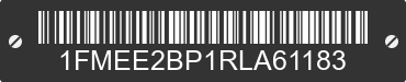 2024 FORD Bronco 1FMEE2BP1RLA61183 VIN decoded