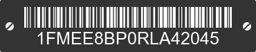 2024 FORD Bronco 1FMEE8BP0RLA42045 VIN decoded