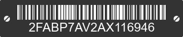 2010 FORD Crown Victoria 2FABP7AV2AX116946 VIN decoded