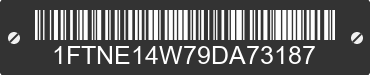 2009 FORD E-150 1FTNE14W79DA73187 VIN decoded