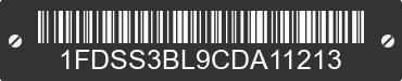 2012 FORD E-350 1FDSS3BL9CDA11213 VIN decoded
