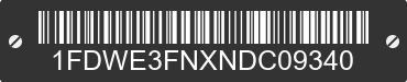 2022 FORD E-350 1FDWE3FNXNDC09340 VIN decoded