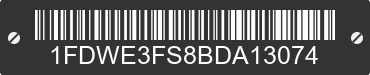 2011 FORD E-350 1FDWE3FS8BDA13074 VIN decoded