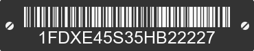 2005 FORD E-450 1FDXE45S35HB22227 VIN decoded