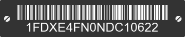 2022 FORD E-450 1FDXE4FN0NDC10622 VIN decoded