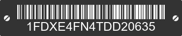 2026 FORD E-450 1FDXE4FN4TDD20635 VIN decoded