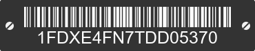 2026 FORD E-450 1FDXE4FN7TDD05370 VIN decoded
