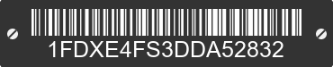 2013 FORD E-450 1FDXE4FS3DDA52832 VIN decoded