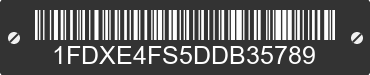 2013 FORD E-450 1FDXE4FS5DDB35789 VIN decoded