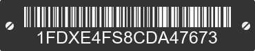 2012 FORD E-450 1FDXE4FS8CDA47673 VIN decoded
