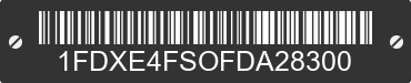 2015 FORD E-450 1FDXE4FSOFDA28300 VIN decoded