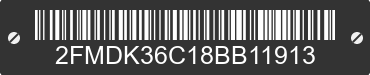 2008 FORD Edge 2FMDK36C18BB11913 VIN decoded