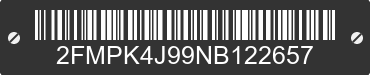 2022 FORD Edge 2FMPK4J99NB122657 VIN decoded
