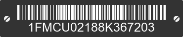 2008 FORD Escape 1FMCU02188K367203 VIN decoded