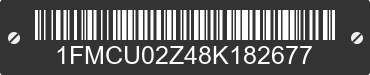 2008 FORD Escape 1FMCU02Z48K182677 VIN decoded