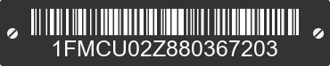 2008 FORD Escape 1FMCU02Z880367203 VIN decoded