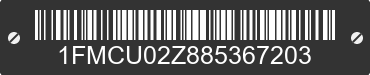 2008 FORD Escape 1FMCU02Z885367203 VIN decoded