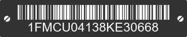2008 FORD Escape 1FMCU04138KE30668 VIN decoded