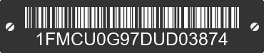 2013 FORD Escape 1FMCU0G97DUD03874 VIN decoded