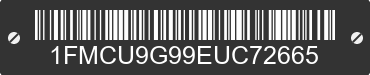 2014 FORD Escape 1FMCU9G99EUC72665 VIN decoded