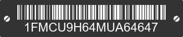 2021 FORD Escape 1FMCU9H64MUA64647 VIN decoded