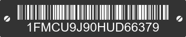 2017 FORD Escape 1FMCU9J90HUD66379 VIN decoded