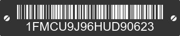 2017 FORD Escape 1FMCU9J96HUD90623 VIN decoded