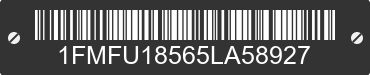 2005 FORD Expedition 1FMFU18565LA58927 VIN decoded