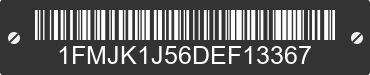 2013 FORD Expedition 1FMJK1J56DEF13367 VIN decoded