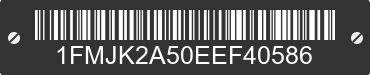 2014 FORD Expedition 1FMJK2A50EEF40586 VIN decoded
