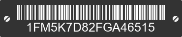 2015 FORD Explorer 1FM5K7D82FGA46515 VIN decoded