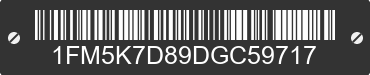 2013 FORD Explorer 1FM5K7D89DGC59717 VIN decoded
