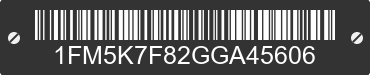 2016 FORD Explorer 1FM5K7F82GGA45606 VIN decoded