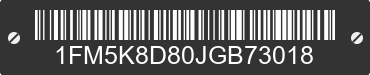 2018 FORD Explorer 1FM5K8D80JGB73018 VIN decoded