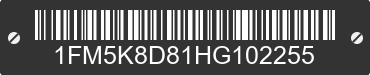 2017 FORD Explorer 1FM5K8D81HG102255 VIN decoded