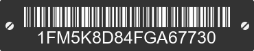 2015 FORD Explorer 1FM5K8D84FGA67730 VIN decoded
