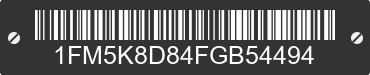 2015 FORD Explorer 1FM5K8D84FGB54494 VIN decoded