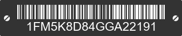 2016 FORD Explorer 1FM5K8D84GGA22191 VIN decoded