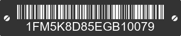 2014 FORD Explorer 1FM5K8D85EGB10079 VIN decoded
