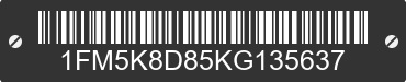 2019 FORD Explorer 1FM5K8D85KG135637 VIN decoded
