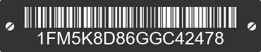 2016 FORD Explorer 1FM5K8D86GGC42478 VIN decoded