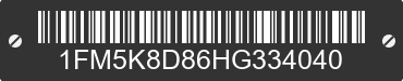 2017 FORD Explorer 1FM5K8D86HG334040 VIN decoded